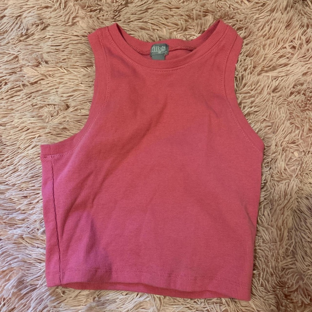 Tilly's Pink Muscle Tee